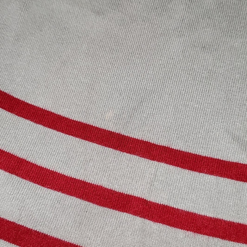 bebe Gray Mini Dress with Pink Stripes - Picture 7 of 8